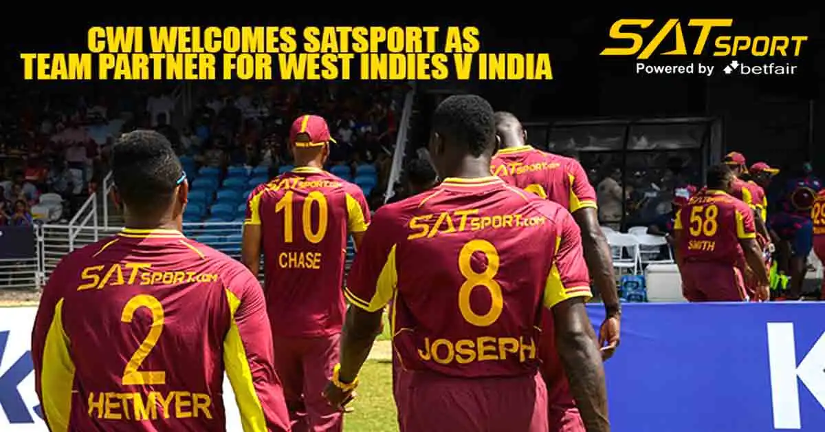 CWI WELCOMES SATSport Team Partner For WEST INDIES Team vs INDIA