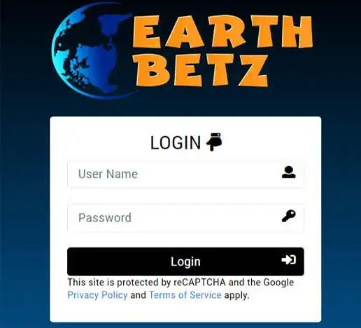Earthbetz Login